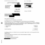 HUK Coburg Lebensversicherung AG / weiterer außergerichtlicher Erfolg innerhalb von 1 Woche: knapp 21.500,00 € zurückgeholt !